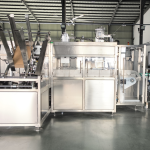 高速自立袋自動(dòng)裝箱機(jī) | 液體食品、化妝品自立袋包裝設(shè)備 | 袋裝智能裝箱解決方案